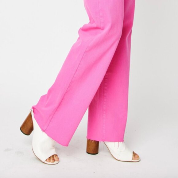 Judy Blue Pink Women Jeans - Picture 7 of 8
